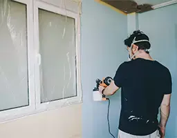 Pintura externa e fachada — Pintura